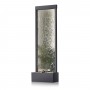 6' TALL SILVER MIRROR WATER FOUNTAIN | WATER WALL
