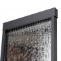 6' TALL SILVER MIRROR WATER FOUNTAIN | WATER WALL