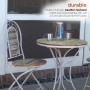 Alpine Corporation Green Weathered Wood Bistro Set, 3-Piece