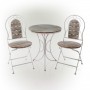 Alpine Corporation Green Weathered Wood Bistro Set, 3-Piece