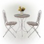 Alpine Corporation Green Weathered Wood Bistro Set, 3-Piece