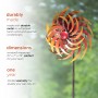 75" Firey Metal Windmill Stake