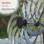 GALVANIZED DUAL WIND SPINNER GARDEN STAKE