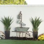 METAL WATERING CAN WHEELBARROW FOUNTAIN 