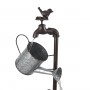 METAL WATERING CAN WHEELBARROW FOUNTAIN 