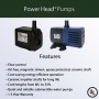 POWER HEAD 65GPH FOUNTAIN PUMP 