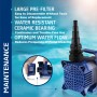 CYCLONE POND PUMP-[FLOW RATE:6550 GPH]