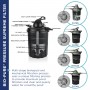 ALPINE 3500-GALLON BIO-PURE PRESSURE FILTER WITH UVC