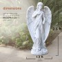 31" ANGEL STATUE 