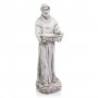 45" Tall St. Francis Holding a Birdbath Statue