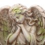 19" Medieval Guardian Angel Garden Statue with Mossy Finish