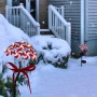 20" SOLAR PEPPERMINT CANDY STAKE WITH LED LIGHTS 