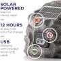SOLAR BLUETOOTH ROCK SPEAKER