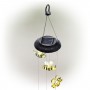 Solar Bee Wind Chime with LED Light