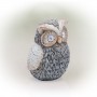 10" Solar Owl Statue