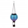 Solar Blue/Purple Balloon Light w/Flickering Warm White LED