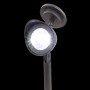 SOLAR BLACK SPOTLIGHT PATHWAY LED LIGHT - SET OF 4