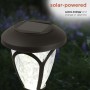 SOLAR BROWN PATHWAY LED LIGHTS - SET OF 8