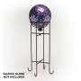 24'" Tall Metal Gazing Globe Stand