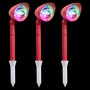 Kaleidoscope Christmas Garden LED Pathway Light set of 3