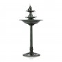 40" TALL 2-TIER FLOOR FOUNTAIN W/ FISH