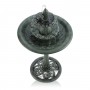 40" TALL 2-TIER FLOOR FOUNTAIN W/ FISH