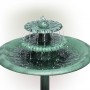 35" TALL 3-TIER OUTDOOR FOUNTAIN 