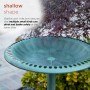 30" Tall Classic Birdbath