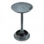 25" Birdbath With Planter Pedestal 