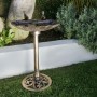 32" Birdbath With 2 Birds 