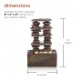 ETERNITY STACKED STONES TOWER TABLETOP FOUNTAIN 