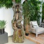 79" TALL TREE TRUNK WATERFALL FOUNTAIN WITH LED LIGHTS 
