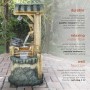 50" Rustic Water Well Fountain with lights