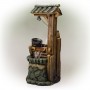 50" RUSTIC WATER WELL FOUNTAIN WITH LIGHTS