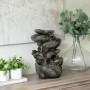 RAINFOREST TABLETOP FOUNTAIN WITH LED LIGHTS 