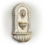 31" Classical Walled Fountain with Lion Head and LED Lights