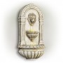 31" CLASSICAL WALLED FOUNTAIN WITH LION HEAD AND LED LIGHTS
