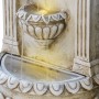 31" Classical Walled Fountain with Lion Head and LED Lights