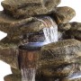 51" 6-Tier Amazonian Waterfall Fountain with 30 LED Lights