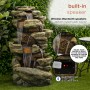 RAINFOREST FLOOR FOUNTAIN W/ LED LIGHTS AND BLUETOOTH SPEAKER 