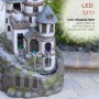 Tower Castle Fountain with LED Lights