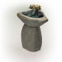 30" LOTUS ROCK LED FOUNTAIN 