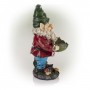 17" Tall Garden Gnome Bird Feeder 