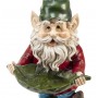 17" Tall Garden Gnome Bird Feeder 