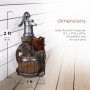 24" Tall Old Fashion Pump Barrel Fountain