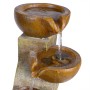 17" TALL TIERING POTS FOUNTAIN