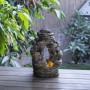 14" OVAL SHAPED ROCK FOUNTAIN 