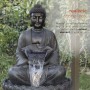 54" Buddha Zen Fountain with LED Light