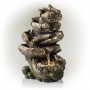 RAINFOREST 5-TIER CASCADING FOUNTAIN WITH LED LIGHT 