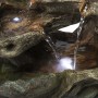 10" 3-Tier Mossy Tabletop Rock Fountain and LED Lights